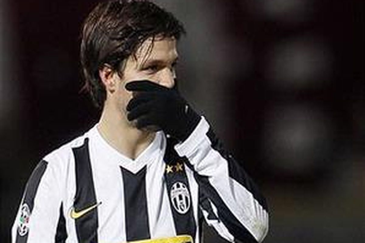Gelandang Juventus, Diego Ribas.