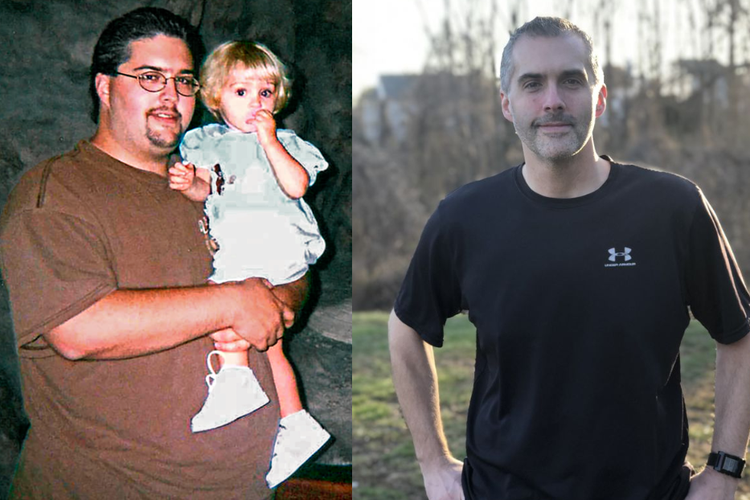 David Lineberry, pria yang berhasil menurunkan berat badan hingga 85 kilo