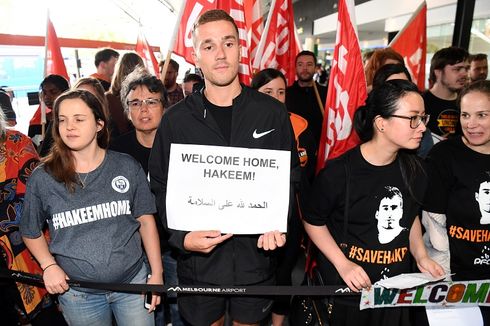 Dibebaskan Thailand, Pesepak Bola Bahrain Pulang ke Melbourne