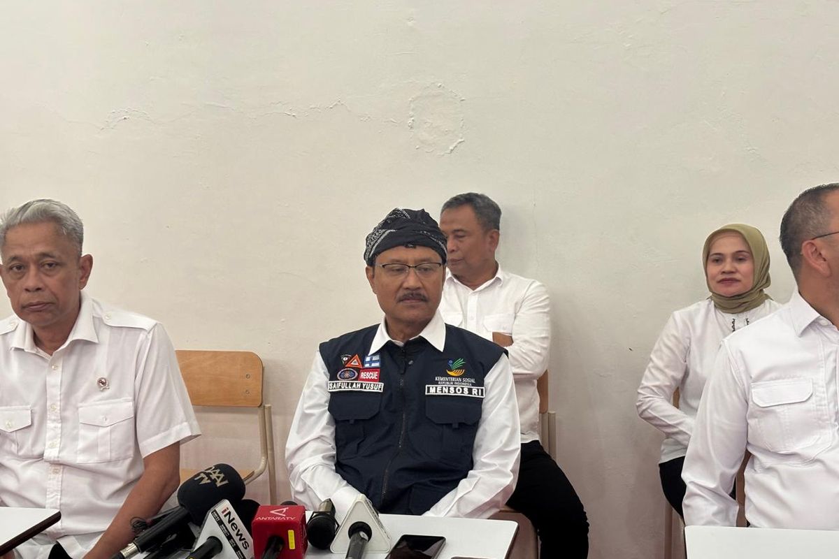 Menteri Sosial (Mensos) Saifullah Yusuf atau Gus Ipul