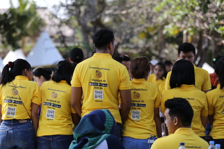 Keramaian menjelang ajang Bali Marathon terasa, khususnya di Wantilan, Taman Bhagawan, Tanjung Benoa, Nusa Dua. Mulai Jumat (6/9/2019)-Sabtu (7/9/2019), lokasi itu dijadikan sebagai tempat pengambilan paket lomba (race pack collection). 