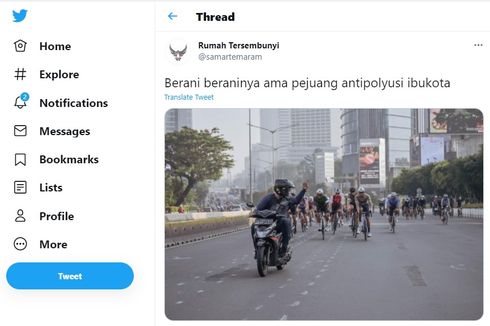 Viral Pengendara Pelat AA di Twitter, Bagaimana Aturan Bersepeda di Jalan?