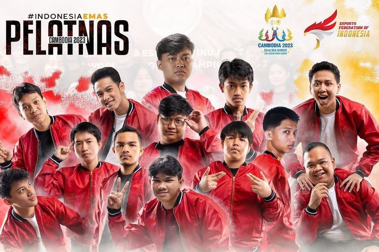 Ilustrasi roster timnas Indonesia untuk cabor e-sports PUBG Mobile di SEA Games 2023.
