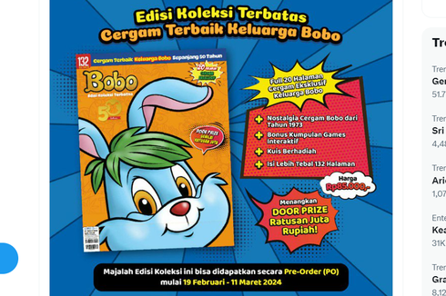 Link Pre-Order dan Cara Beli Majalah Bobo Edisi Koleksi Terbatas Cergam Terbaik