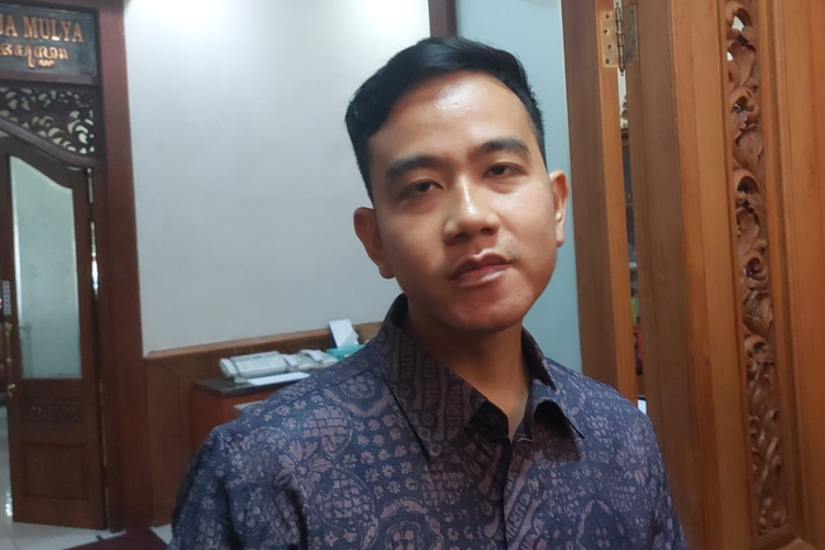 Wali Kota Solo, Gibran Rakabuming Raka di Solo, Jawa Tengah, Selasa (5/9/2023).