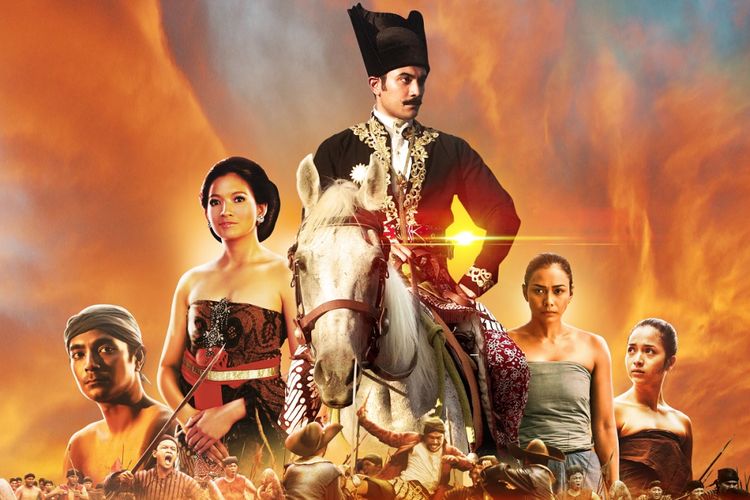 Poster film Sultan Agung: Tahta, Perjuangan, dan Cinta