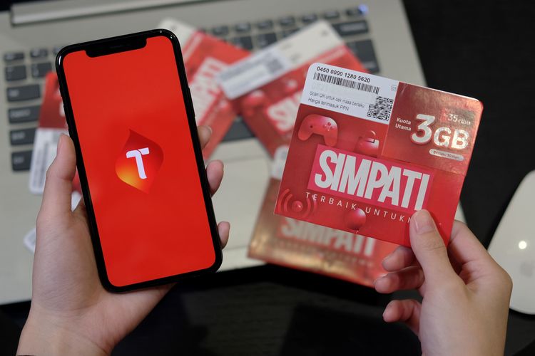 Ilustrasi paket internet Telkomsel Simpati yang sisa kuota internet tak akan hangus.