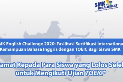 Hampir 200 Ribu Siswa SMK Memperebutkan Kuota Ujian TOEIC