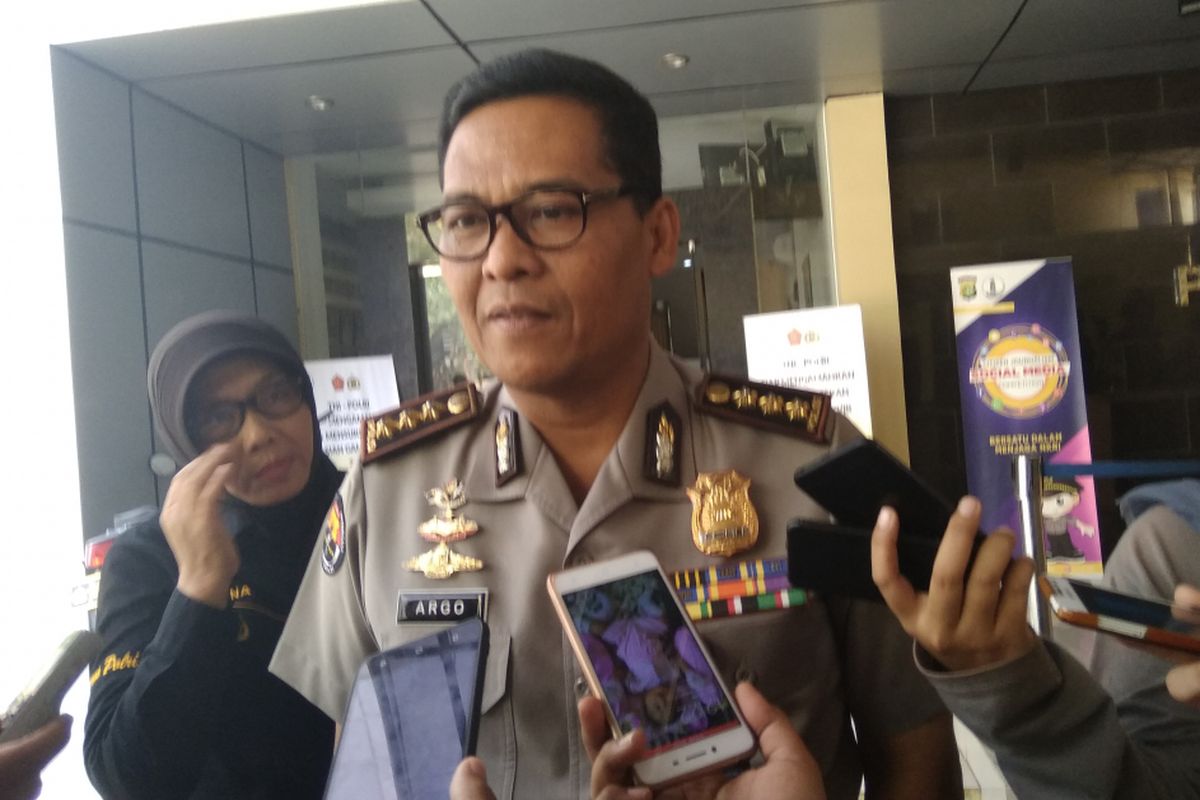 Kabid Humas Polda Metro Jaya Kombes Pol Argo Yuwono, Jakarta (31/5/2018) 