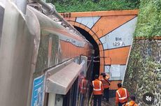 Viral Kereta Mepet Terowongan Garahan Jember, Ini Penjelasan KAI