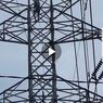 Seorang Pria Naik ke Atas Menara Sutet di Cengkareng