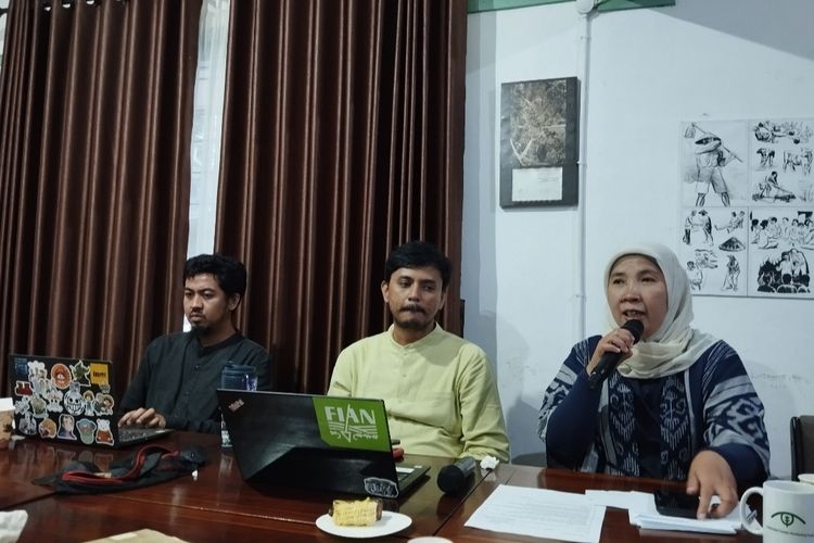 diskusi publik ?Pengesahan UU Masyarakat Adat dan Jalan Pulang Daulat Pangan?, Senin (21/7/2025).