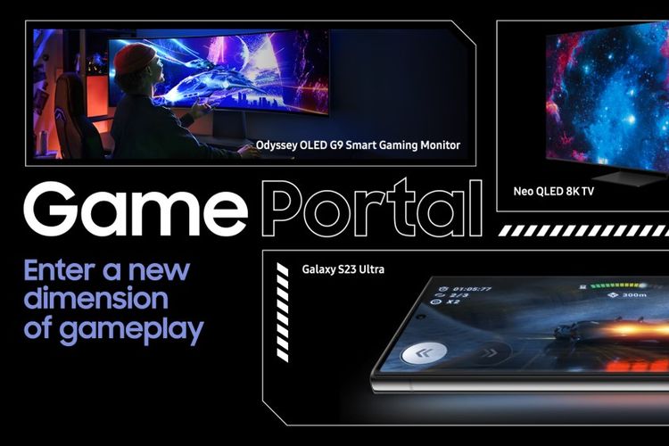 Ilustrasi Samsung Game Portal.