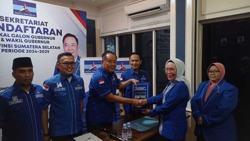 3 Kader Demokrat Berebut Restu AHY di Pilkada Sumsel, Cik Ujang Klaim Sudah Kantongi Rekomendasi