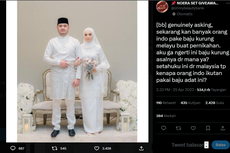 Ramai soal Baju Kurung Melayu Jadi Tren Pernikahan, Benarkah Berasal dari Malaysia?