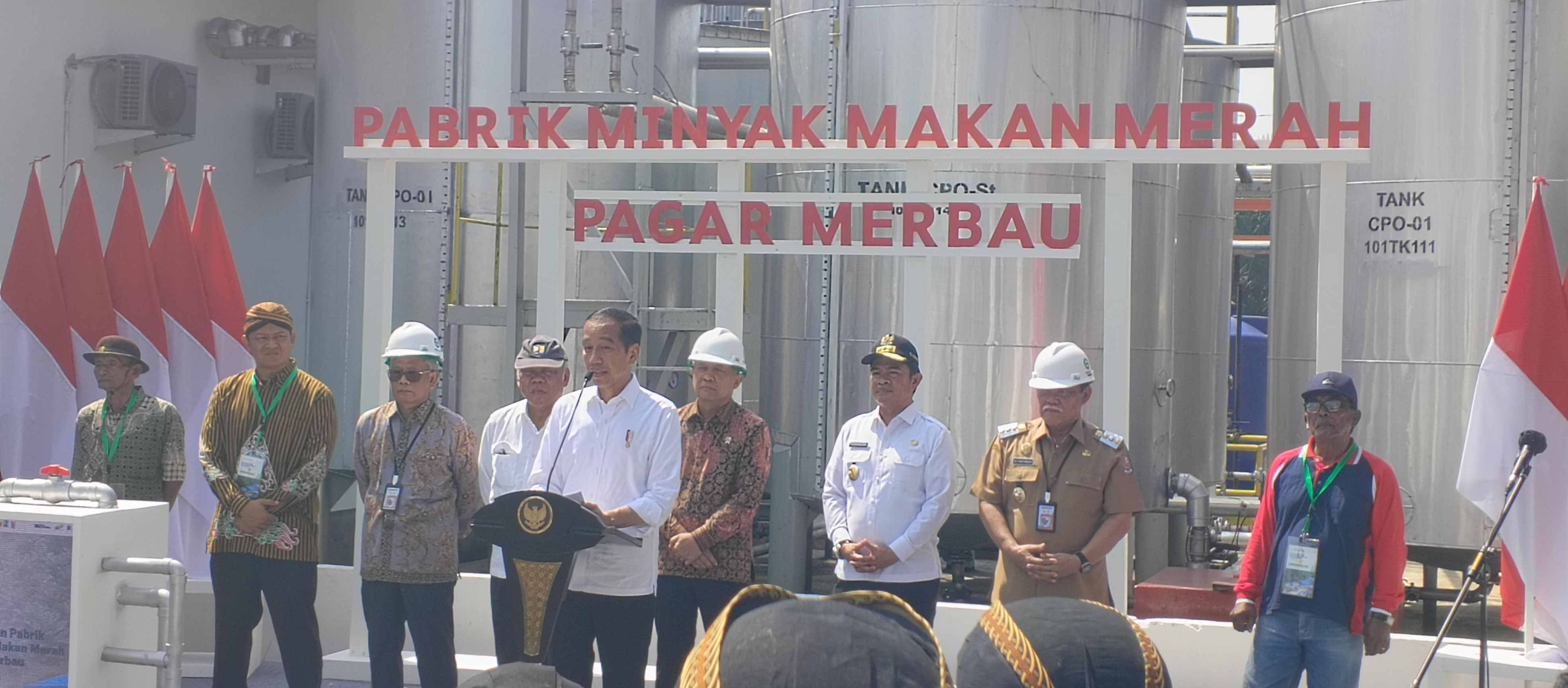 Presiden Joko Widodo: Ini Hilirisasi, Jangan Jual TBS, Jangan Jual CPO