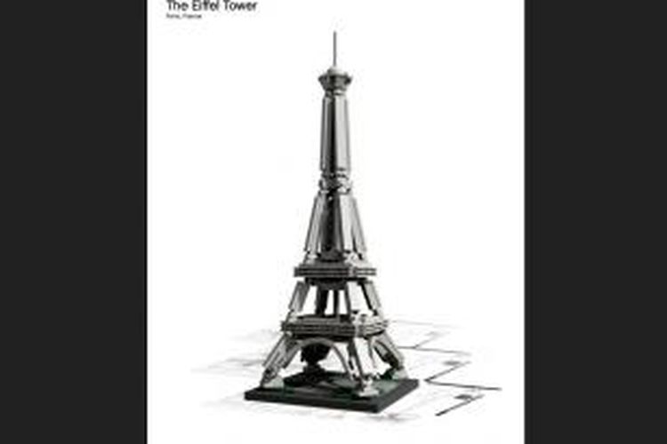 Berbeda dari menara aslinya, miniatur Menara Eiffel yang ditawarkan LEGO berukuran tinggi 31cm, lebar 11cm, dan panjang 11cm. Jauh lebih kecil dari aslinya. Namun, urusan detil, LEGO berusaha untuk tidak mengecewakan penggemarnya.
