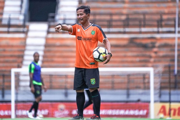 Pelatih Persebaya Surabaya, Djadjang Nurdjaman.