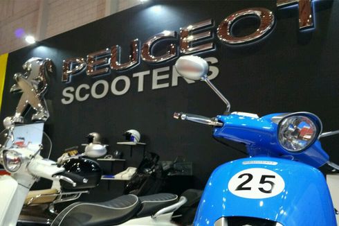 Peugeot Scooter Jaring Peminat di Jakarta Fair 2017  