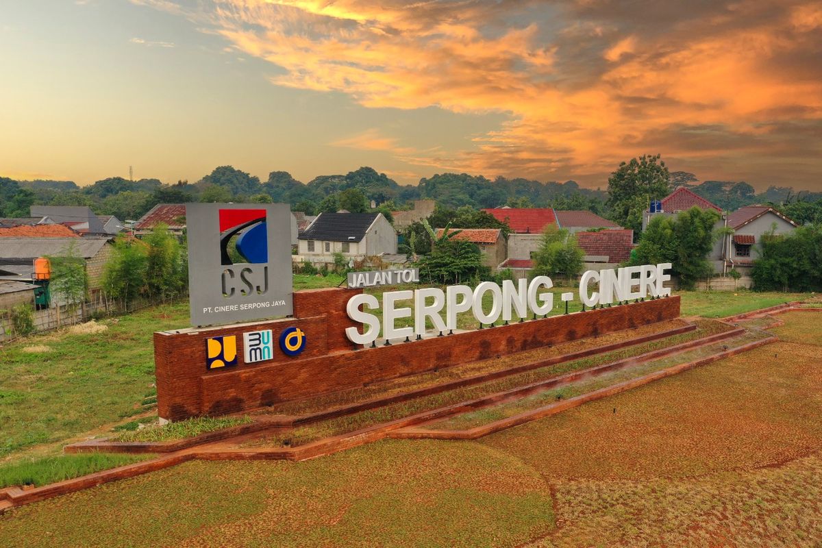 Jalan Tol Serpong-Cinere dipastikan akan mulai beroperasi pada Jumat (22/12/2023) pukul 00.00 WIB. 
