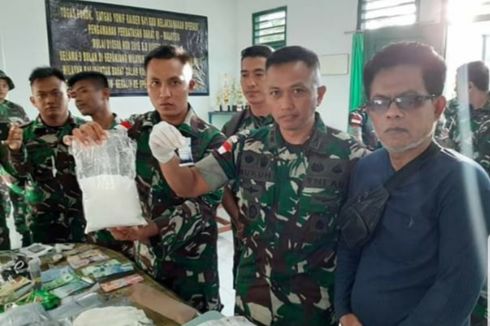 Aparat TNI Perbatasan Amankan Sabu Selundupan dari Malaysia Seberat 51,9 Kg