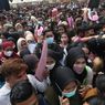 Banyak Orang Berdesakan, Bursa Kerja Batam 2022 Dibubarkan