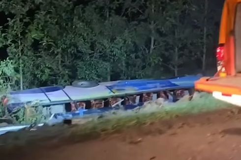 8 Korban Kecelakaan Bus Peziarah di Tol Cipali Dibawa ke RSU Tangsel