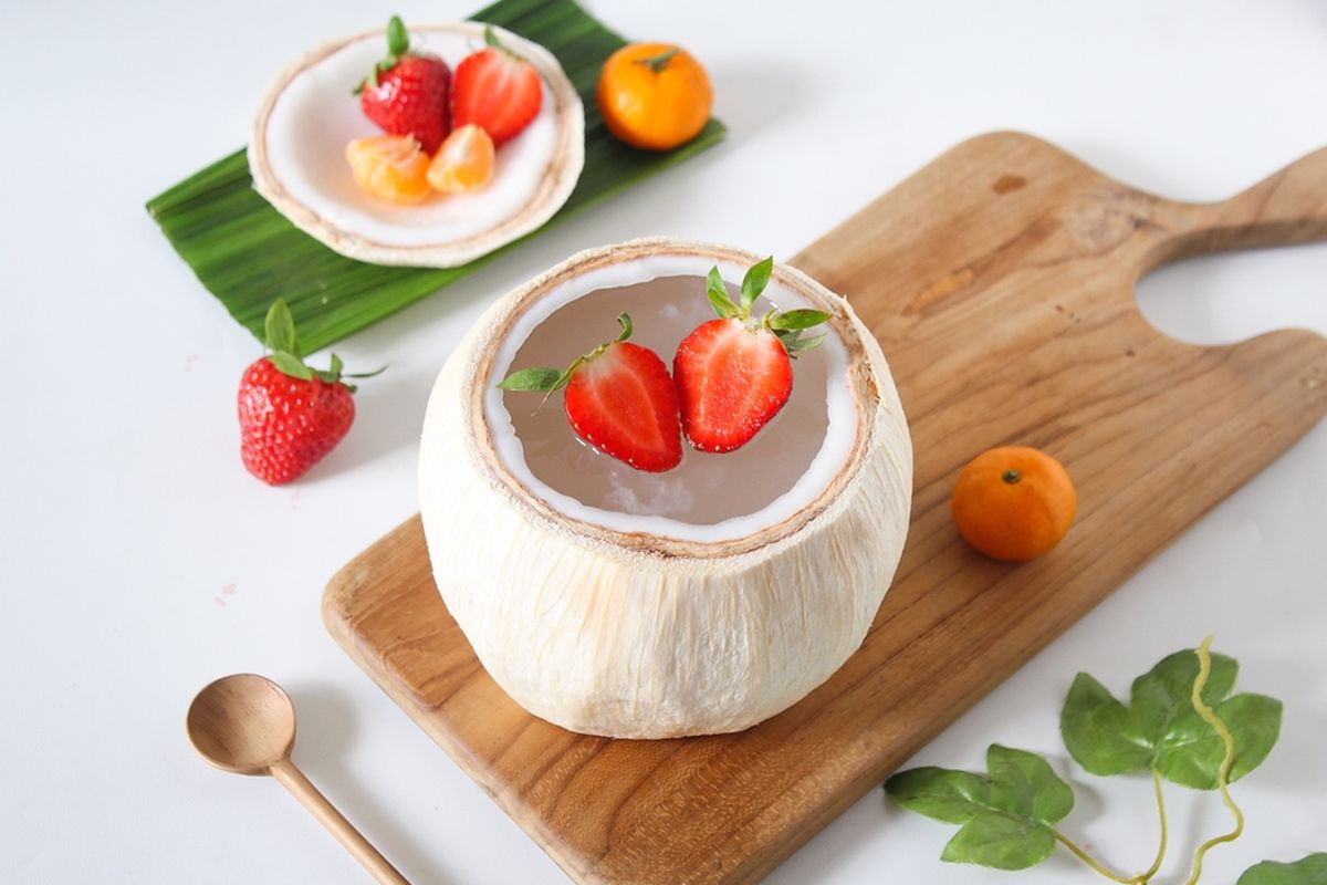 olahan dari kelapa muda