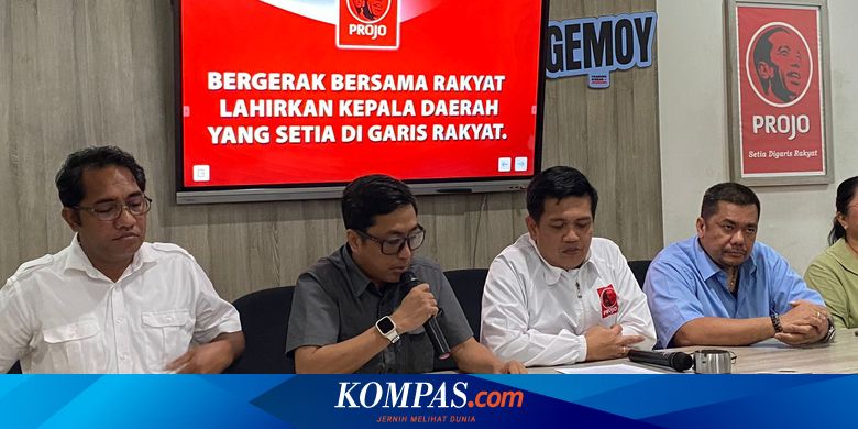 Projo Gencar Dukung Calon Kepala Daerah Tertentu, Arahan Jokowi?