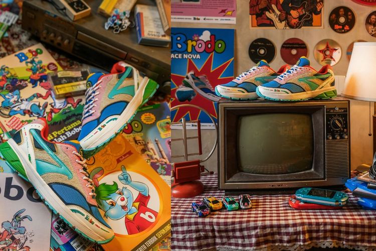 Sneakers Bergaya Playful Bangkitkan Nostalgia Masa Kecil, Begini Desainnya