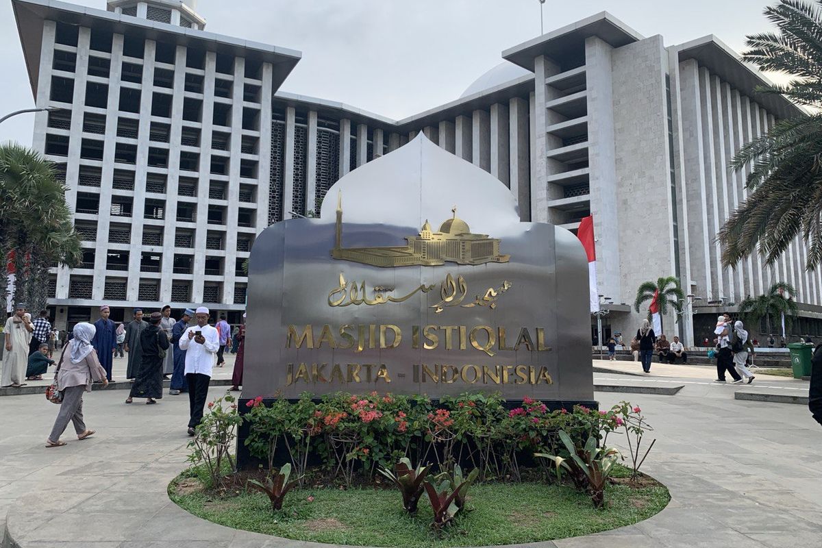 Masjid Istiqlal Jakarta.