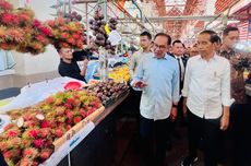 Saat Jokowi Blusukan Bareng Anwar Ibrahim di Pasar Chow Kit Malaysia