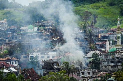 Di Tengah Gemuruh dan Suara Bom, Balai Kota Marawi Kembali Beroperasi