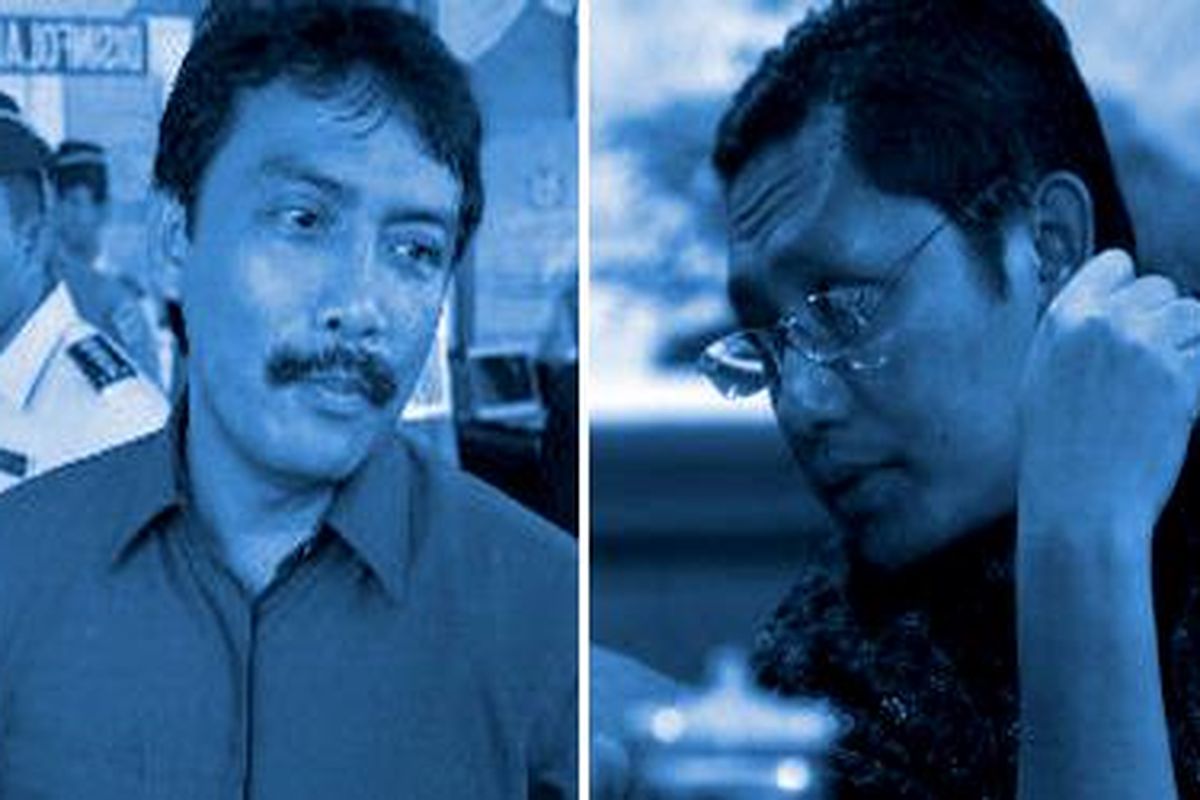 Andi Mallarangeng dan Anas Urbaningrum.