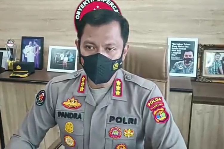 Kabid Humas Polda Lampung Komisaris Besar Zahwani Pandra Arsyad.