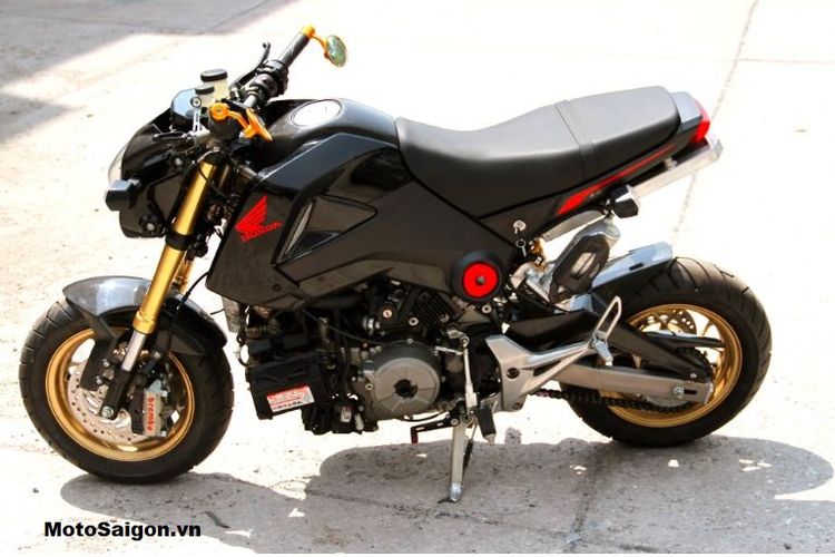 Modifikasi Honda MSX bermesin Ducati Panigale 1199R