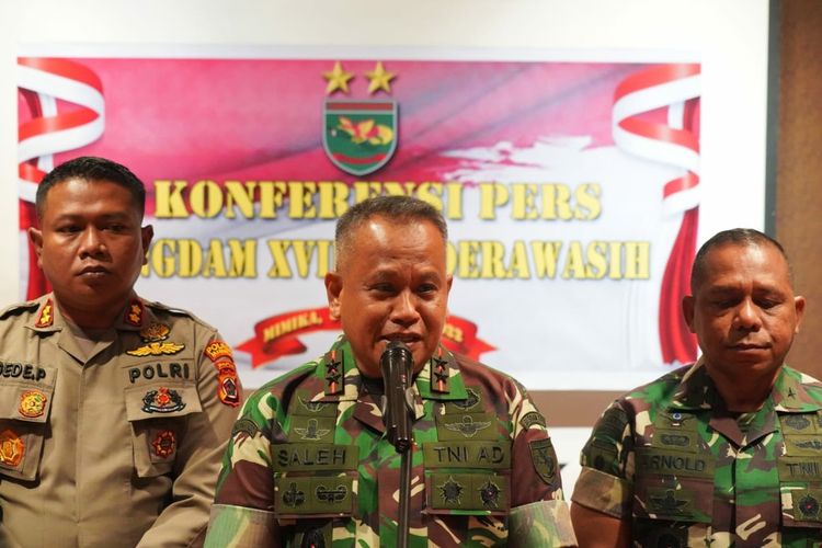 Pangdam XVII/Cenderawasih Mayjen TNI Saleh Mustafa