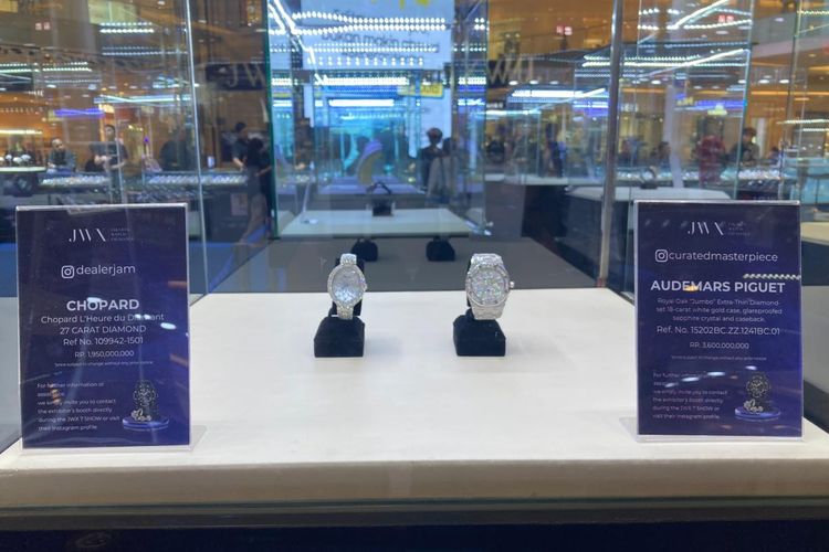 Jakarta Watch Exchange di Gandaria City, Kebayoran Lama, Jakarta Selatan, Kamis (15/1/2026).