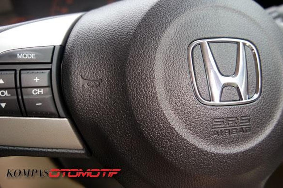 Kantong udara (airbag) Honda Brio RS 2016.