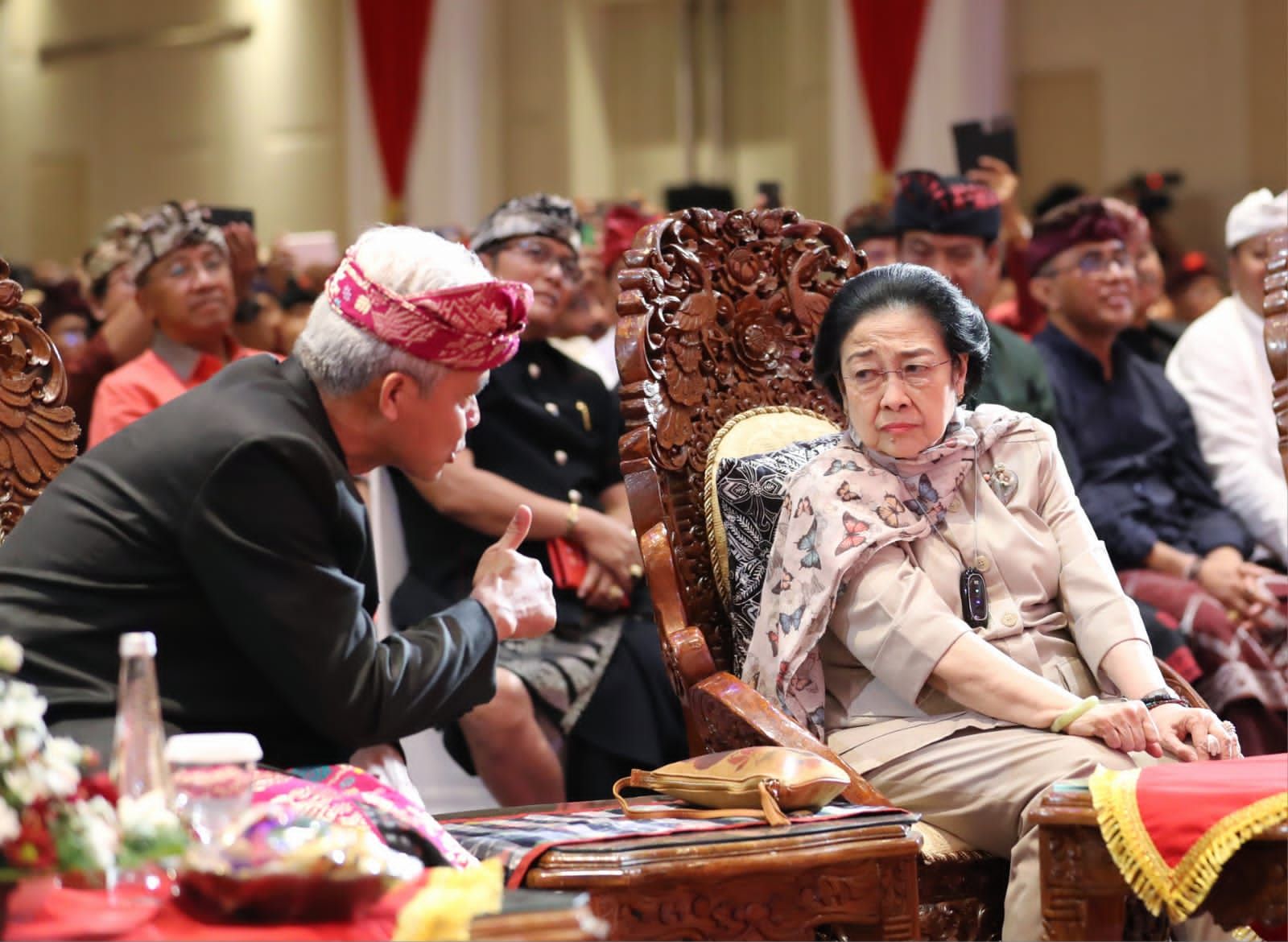 Di Depan Megawati, Ganjar Pranowo: Kalau Jadi Pemimpin, Ya Siap Diinjak Kepalanya