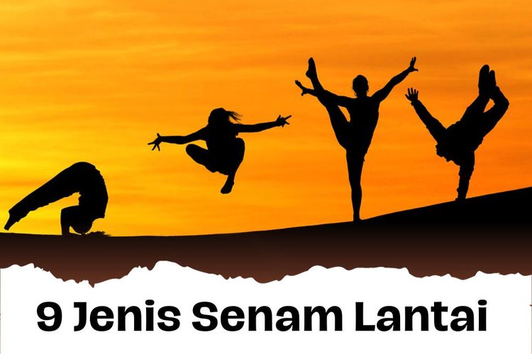 Jenis Gerakan Senam Lantai