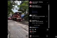 Video Viral Creta Ditabrak Kereta, Pemilik Cuma Bisa Merenung