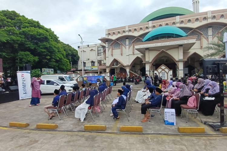 Ngabuburit ASIK di Masjid Agung Al Mujahidin, Pamulang, Tangerang Selatan 