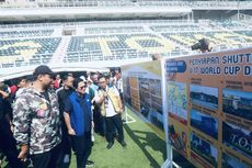 Sidak GBT, Erick Thohir Pantau Persiapan Opening Ceremony Piala Dunia U17 2023