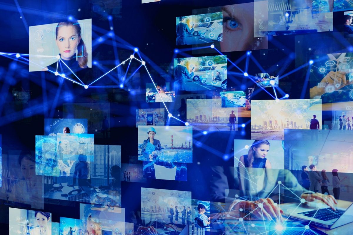 Ilustrasi platform digital.