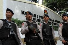 Foto-foto Pengamanan Berlapis di Gedung KPU untuk Antisipasi Kekacauan