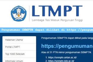 Sore Diumumkan, Ini Cara Cek Pengumuman SNMPTN 2022 di 32 Link