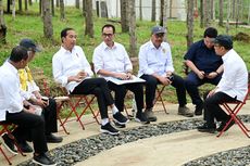 Jokowi dan Para Menteri Bahas Pengadaan Taman Safari di IKN