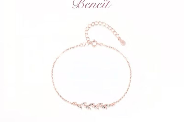 Gelang Lise Rose Gold bisa jadi rekomendasi gelang emas kado ulang tahun anak perempuan.