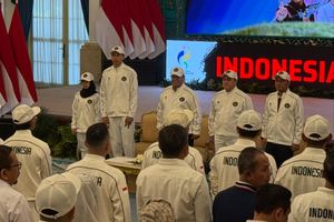 Prabowo Temui Ratusan Atlet Asian Games 2026 di Istana, Akan Lepas Mereka ke Jepang